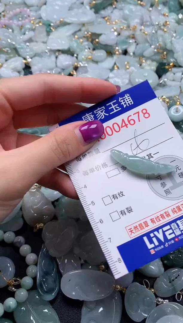 颈饰未镶嵌翡翠4678