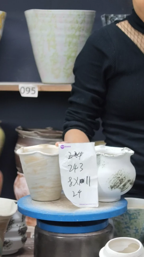 江西景德镇花盆微瑕243