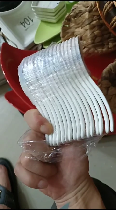 瓷陶瓷小勺一捆十几个