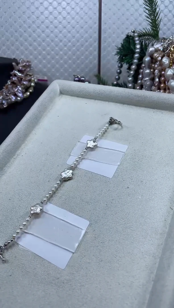 【闪购商品】淡水珍珠手链未镶嵌【纯恬珍珠】（多样性发货发一）