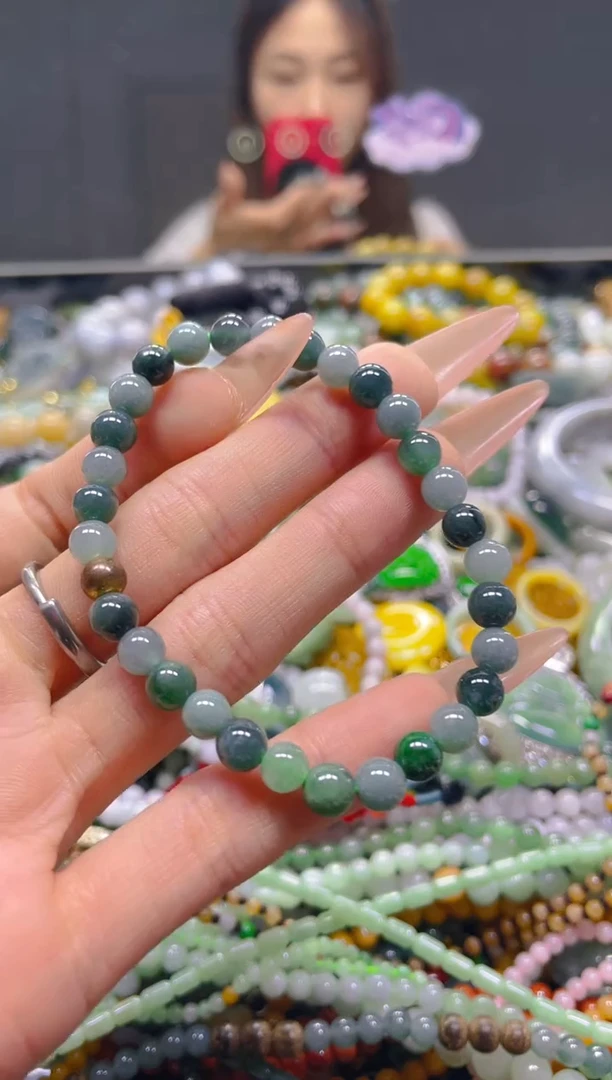 颈饰未镶嵌翡翠5MM