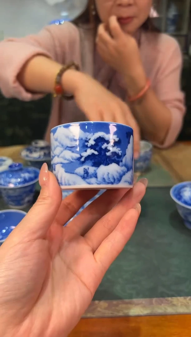 瓷片 铭墨