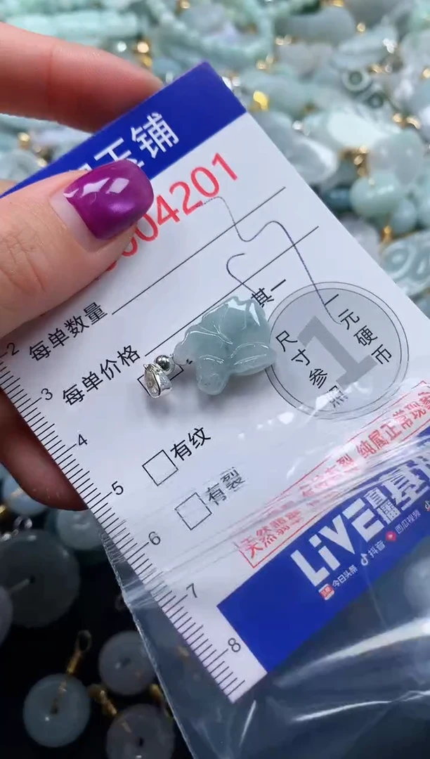 颈饰未镶嵌翡翠4201