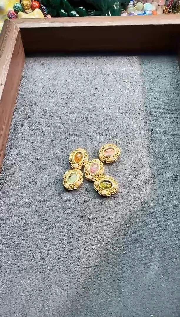 【闪购商品】碧玺珠宝半成品未镶嵌一单5个