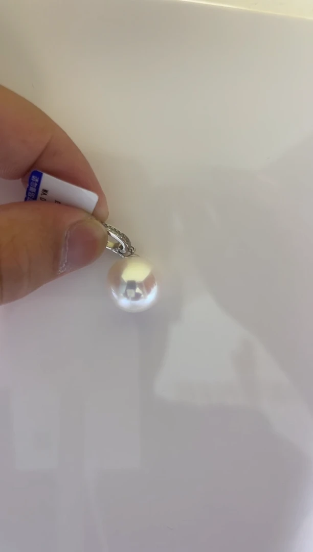 淡水珍珠银S925镶嵌颈饰清货