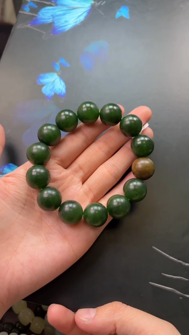 未镶嵌手串和田玉手串