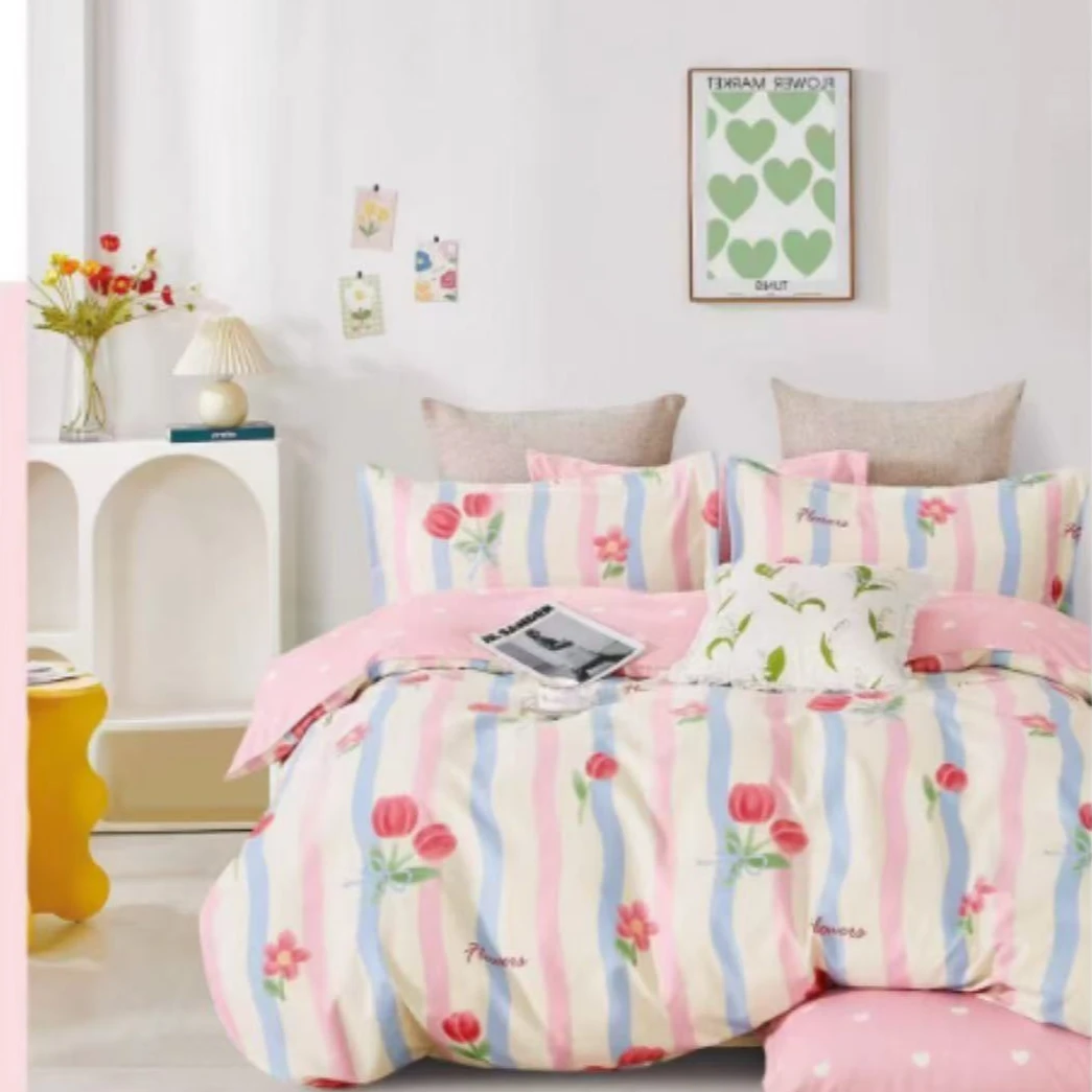 亲肤棉清新床单【麦田专属】