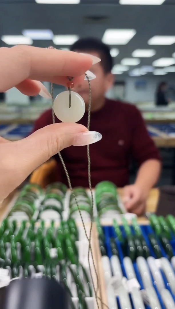 吊坠(不含链)未镶嵌和田玉20平安扣  多样性发一