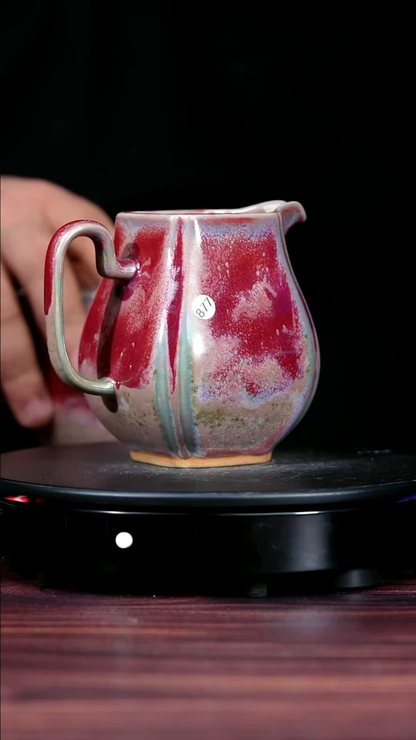 其他钧瓷莫*877#李朝斐一级品原矿钧瓷公道杯