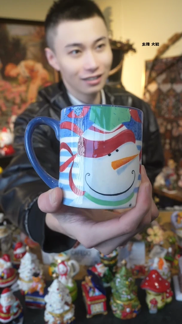 【闪购商品】默认微瑕高端树脂陶瓷摆件Q586