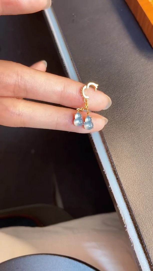 吊坠(不含链)银S925镶嵌翡翠1