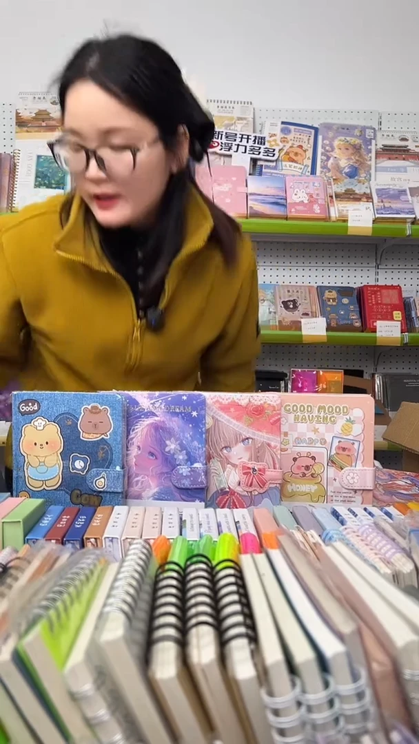 lD4   32k彩页磁扣手账本  4本