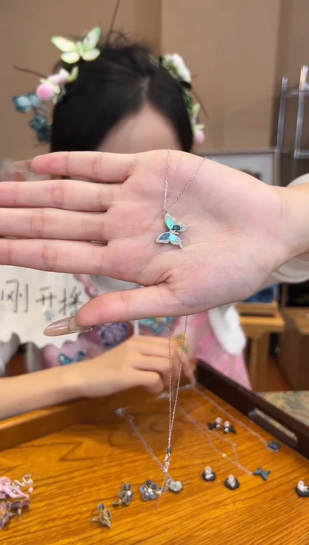 刺绣苏绣世家非遗手工（项链）