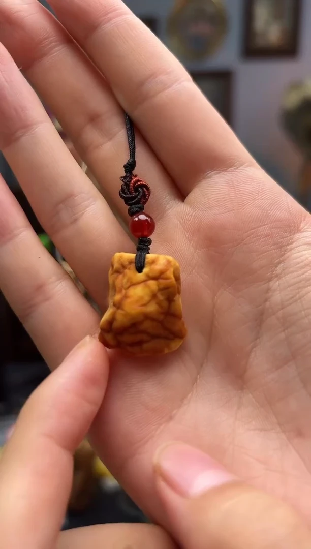 琥珀颈饰未镶嵌手机挂
