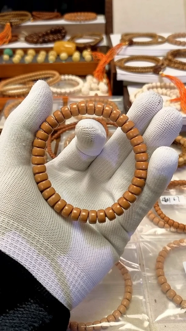 【闪购商品】橄榄核手串8.4老挝核壁手串