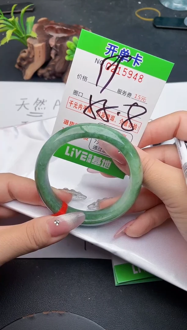 未镶嵌手镯翡翠48