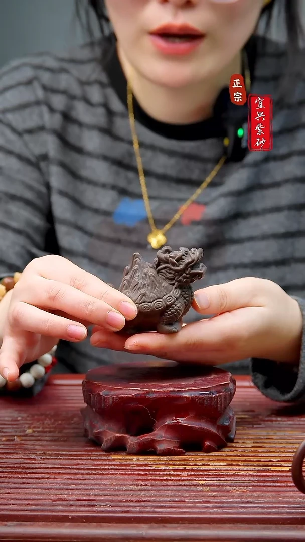 紫砂茶宠宜兴紫砂茶宠摆件