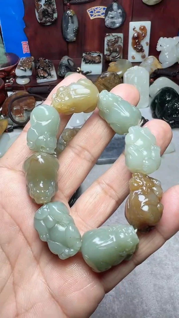 【闪购商品】和田玉把件未镶嵌-=