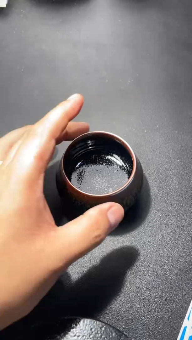 茶盏123叶紫建盏叶紫