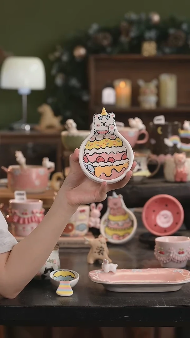 瓷片景德镇原创手作