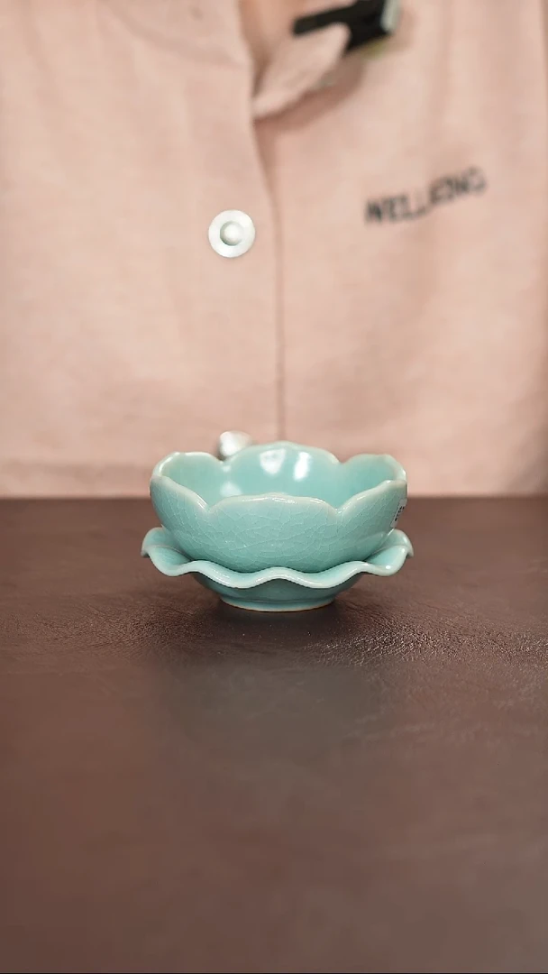 摆件瓷原矿原釉汝宋汝瓷