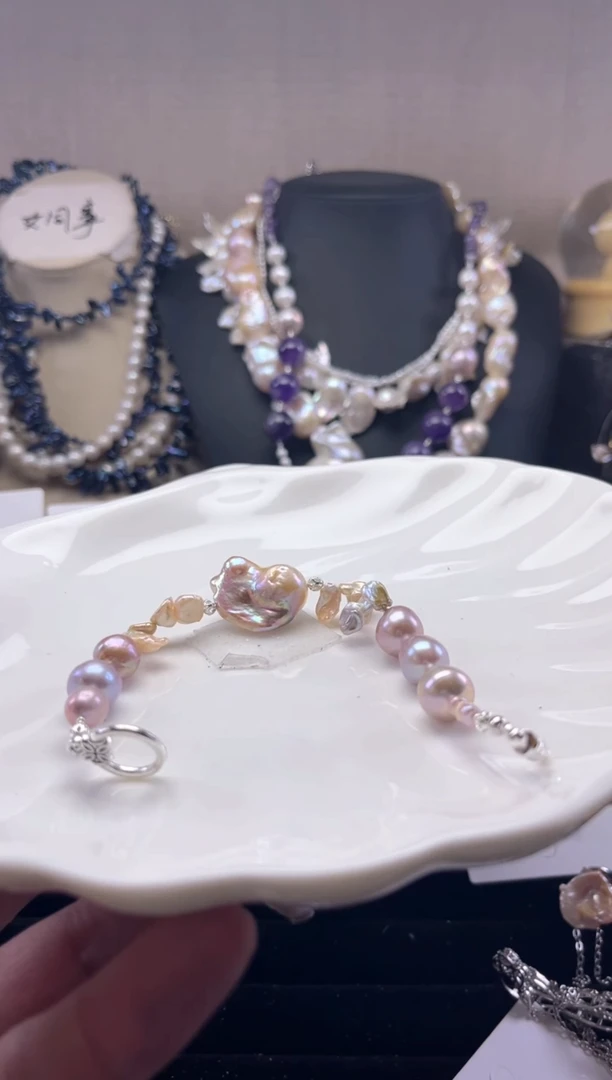 未镶嵌手链淡水珍珠【纯恬珠宝】