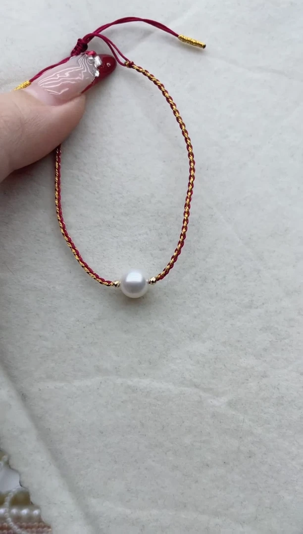 【闪购商品】海水珍珠手链18K金镶嵌Y28