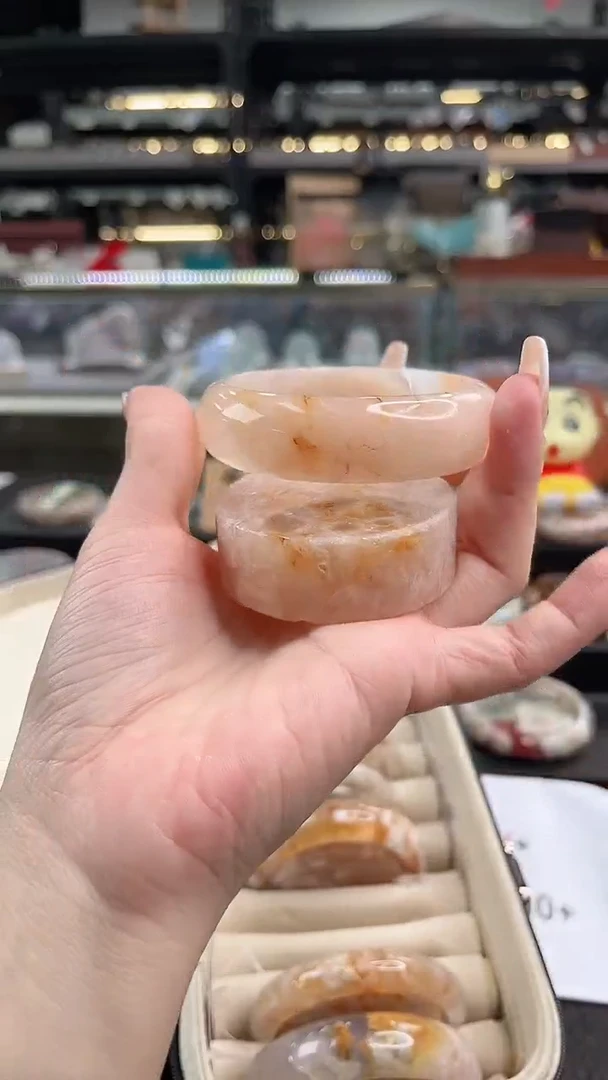 未镶嵌手镯石英质玉58圈口 （赠品镯心）3009013