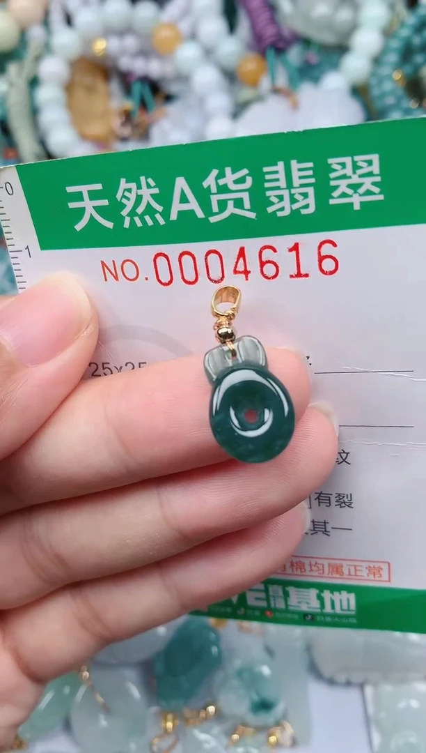 颈饰未镶嵌翡翠.0004616