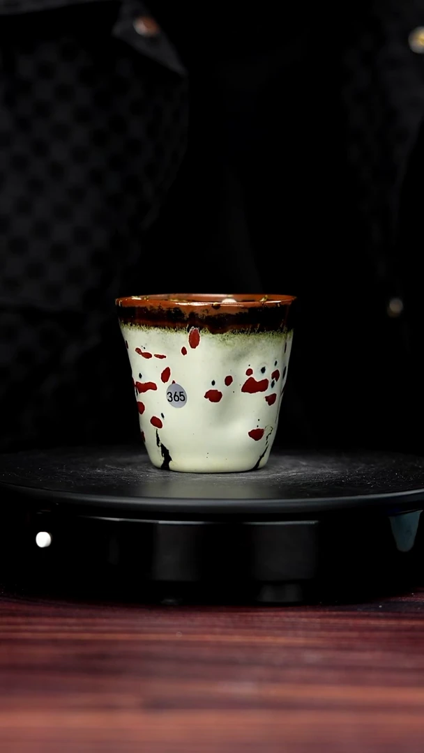 壶瓷365#郭义兴一级品原矿钧瓷随型杯