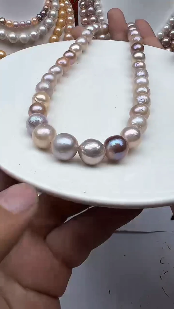 淡水珍珠未镶嵌颈饰1