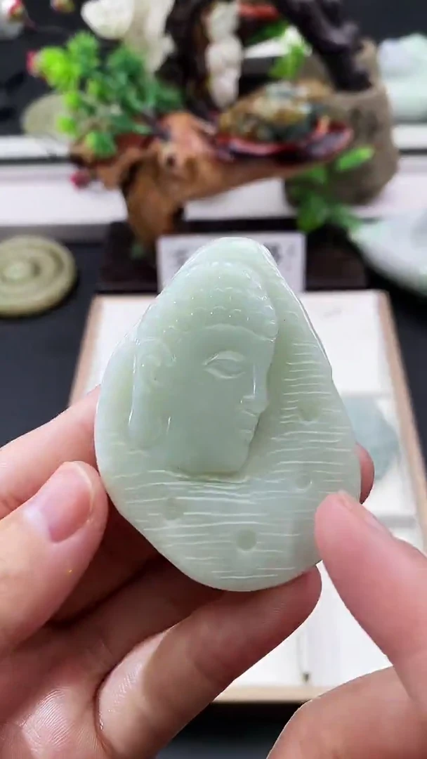 颈饰未镶嵌翡翠天然缅甸A货翡翠