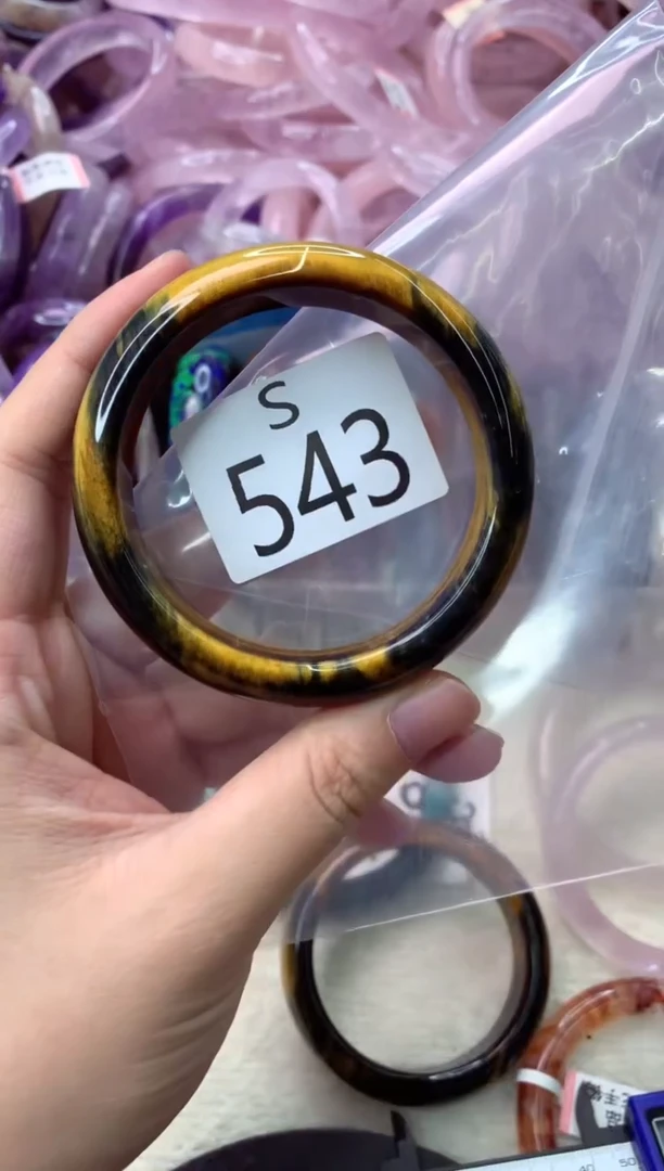 未镶嵌手镯水晶茉**开S543-56