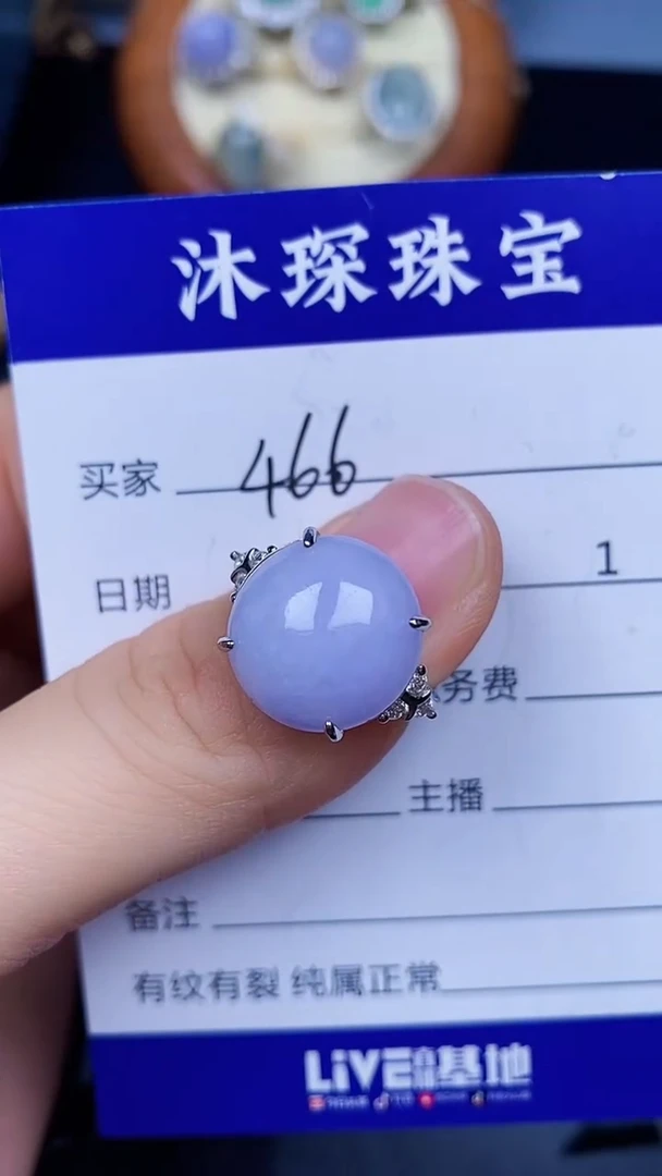 翡翠戒指未镶嵌4660