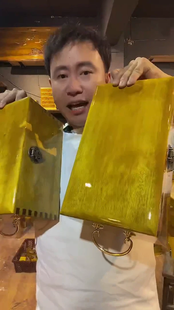 木金丝楠木制品箱子32*18*17一个