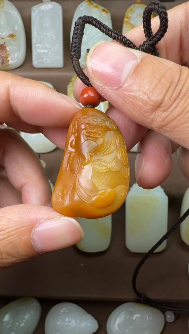 【闪购商品】和田玉颈饰未镶嵌财神