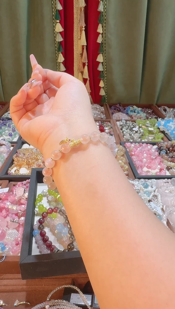 多宝未镶嵌水晶手串