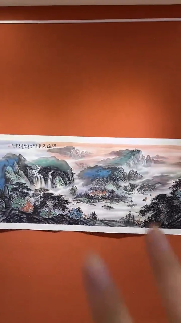 国画郑乐华手绘绘画作品9-65