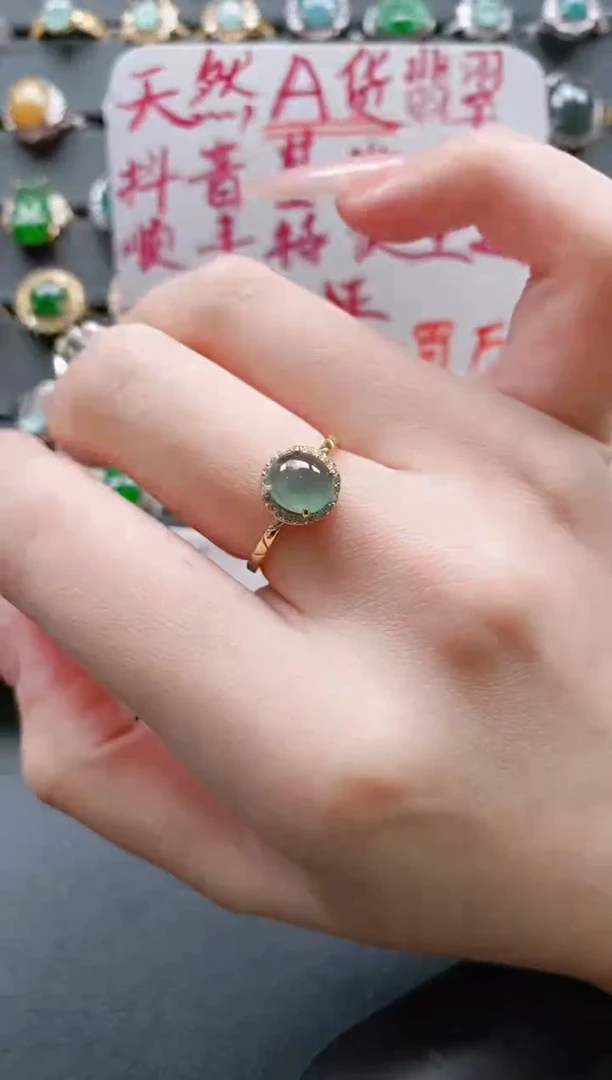 【闪购商品】翡翠戒指银S925镶嵌11111111