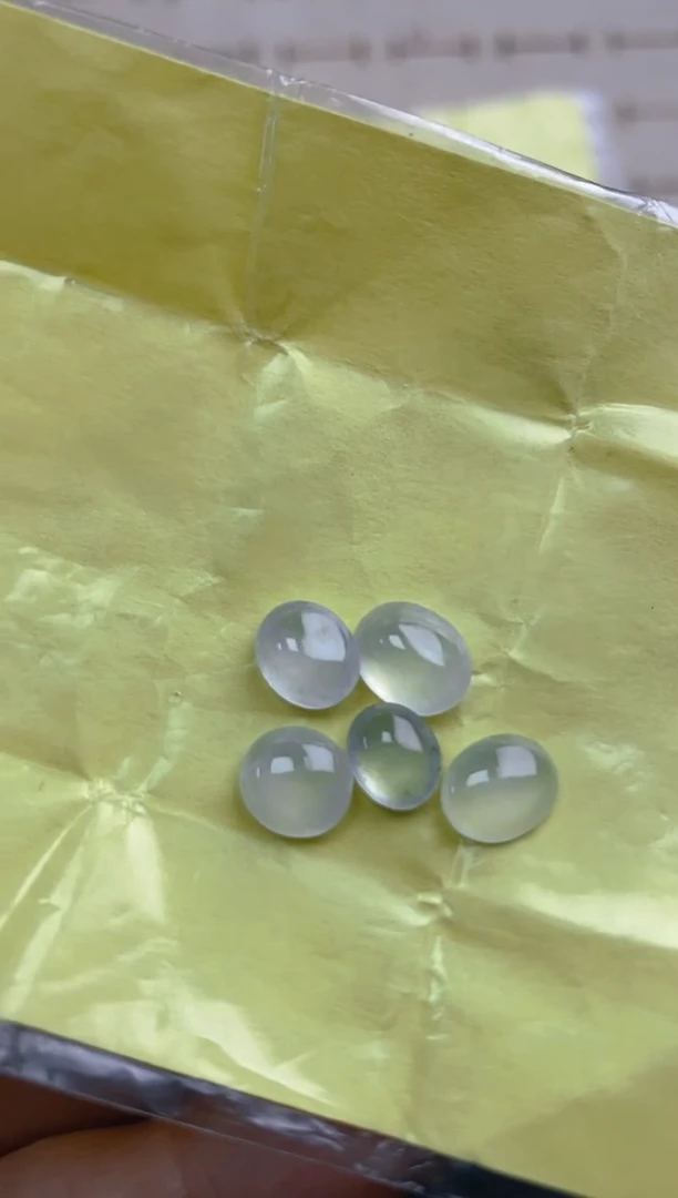 定制翡翠未镶嵌天然翡翠蛋面53