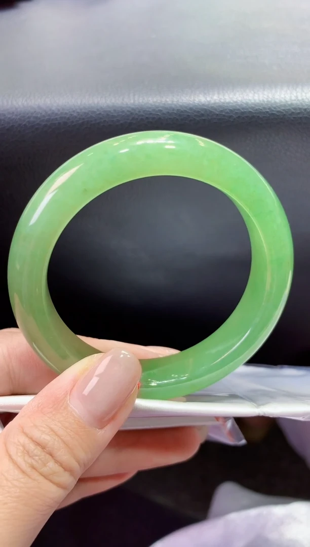 未镶嵌手镯翡翠a11天然缅甸翡翠A货（正圈）55