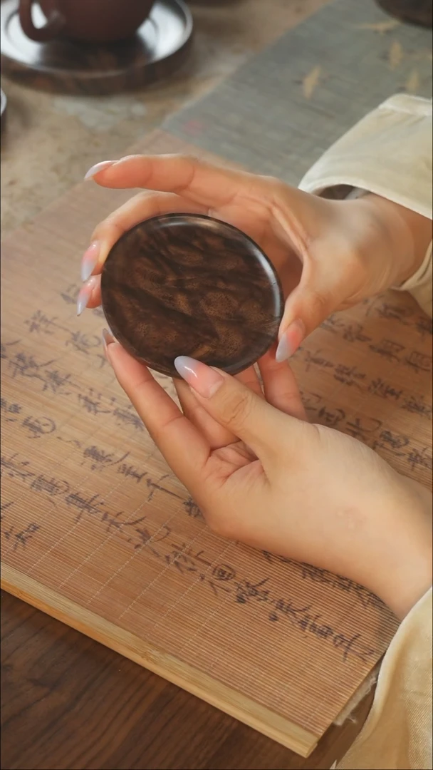 北美黑胡桃木茶盘031