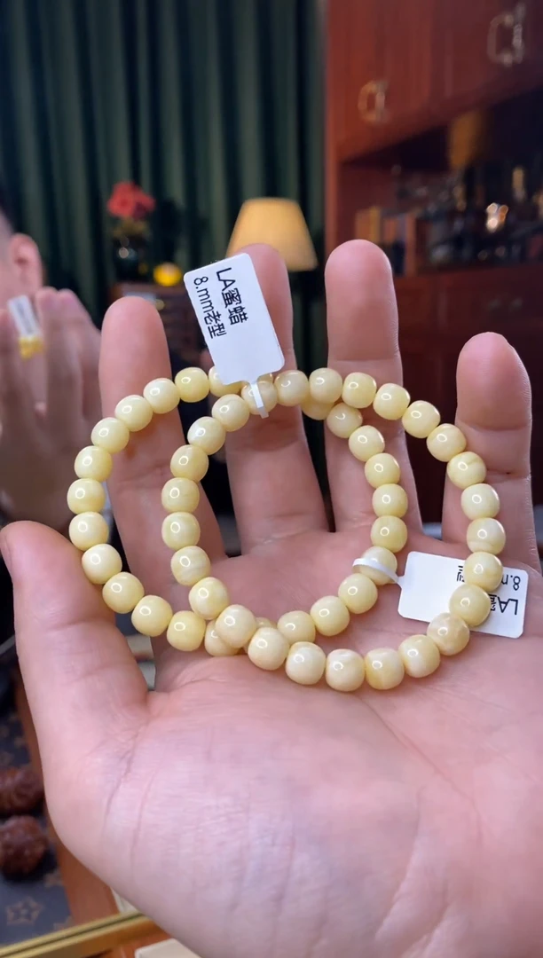 手串蜜蜡未镶嵌8mm老型多样性发其一