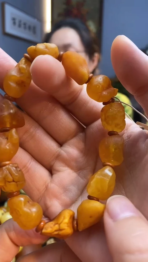 手串琥珀未镶嵌手串