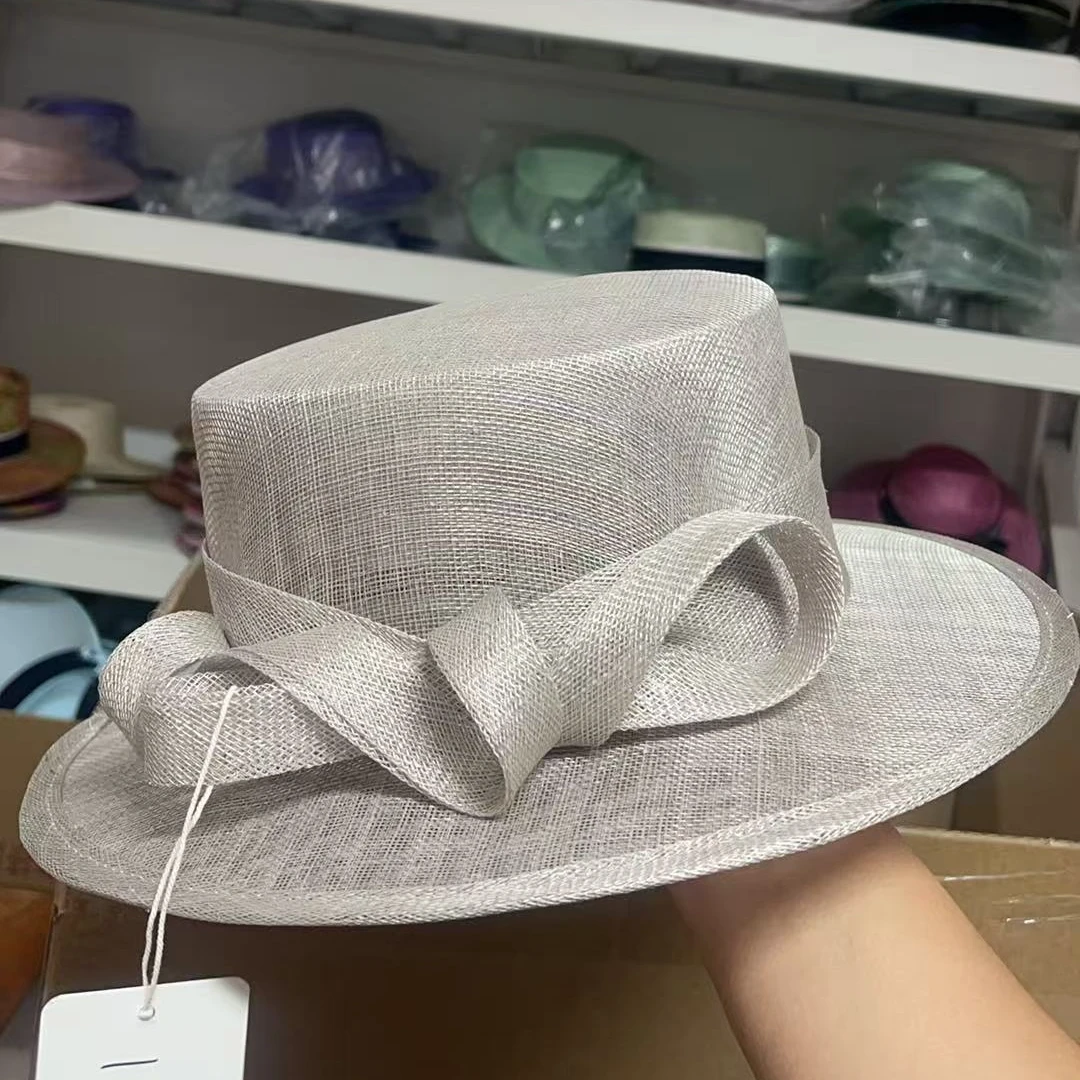 简单的麻纱帽子12号