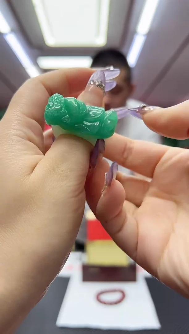 【闪购商品】翡翠戒指未镶嵌305扳指/多样性发货其中发一