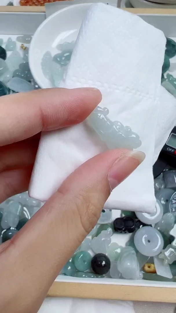 散珠翡翠386号链接，A货翡翠