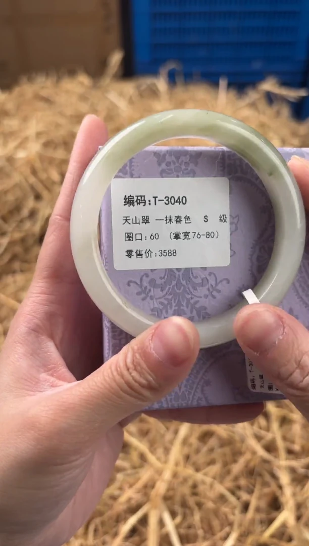 未镶嵌手镯石英质玉T-3040