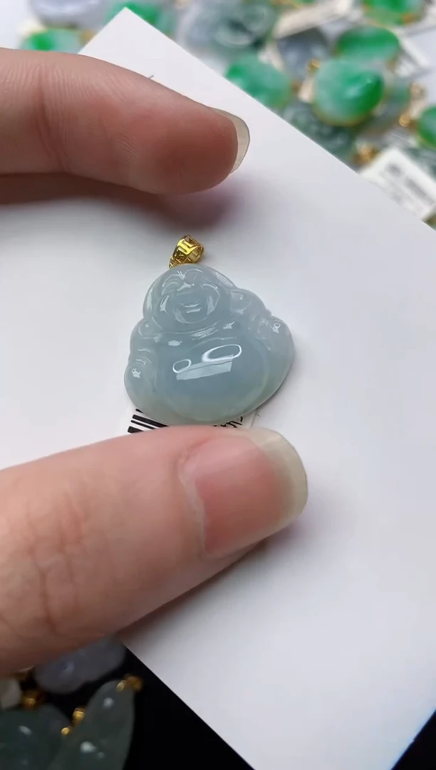 【闪购商品】翡翠颈饰18K金镶嵌2.........