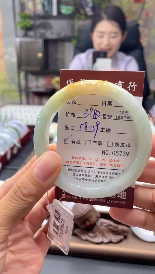 未镶嵌手镯翡翠5739****